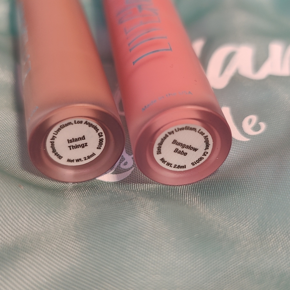 LiveGlam Beachy Liquid Lipsticks